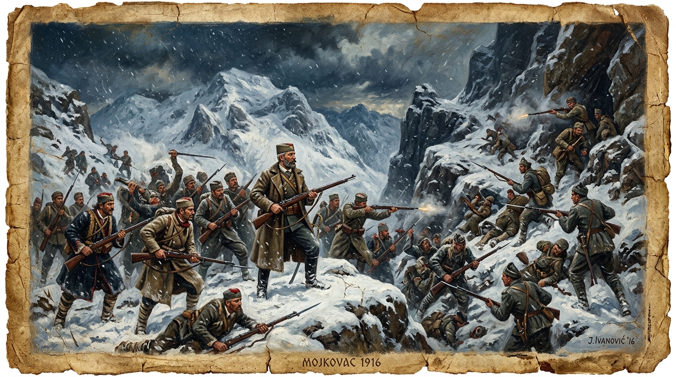 Mojkovačka bitka 1916. godine: Bratska odstupnica serdara Janko Vukotića