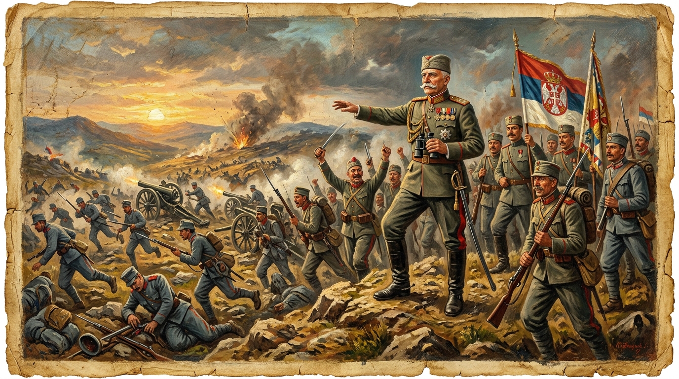 Stepa Stepanović i Cerska bitka: Prva pobeda savezničkih snaga u WW1