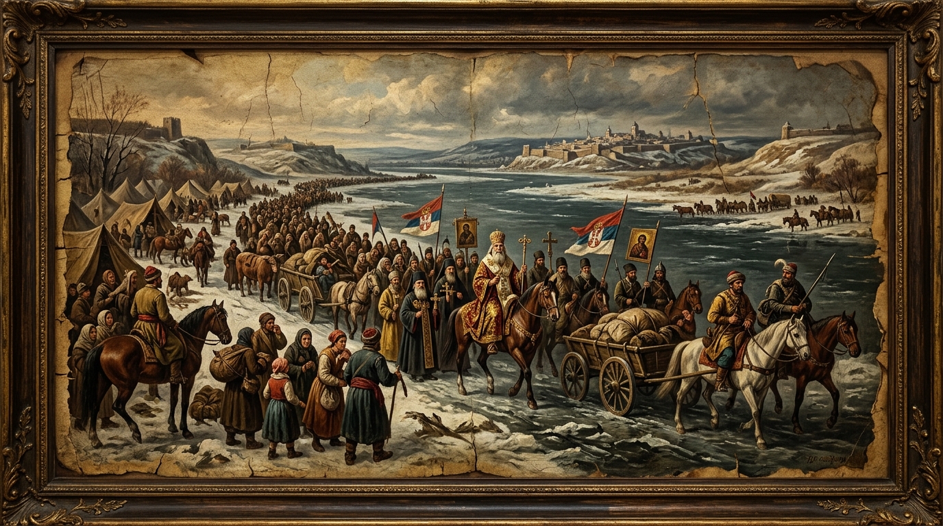 Velika seoba Srba 1690. godine: Patrijarh Arsenije III Čarnojević i Habzburzi