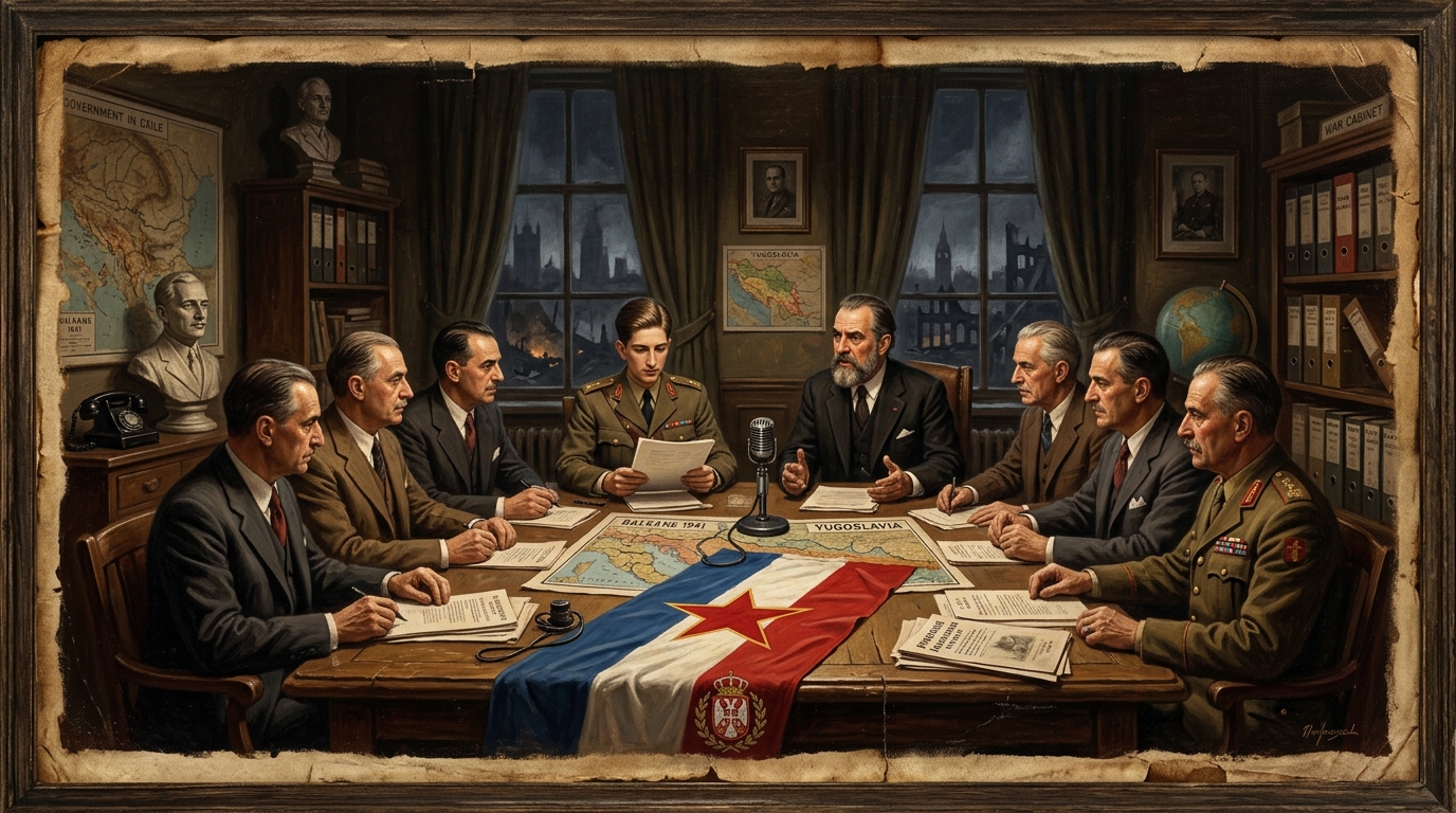 Vlada u izbeglištvu 1941-1945. godine: Balkanske diplomatske misije u Londonu